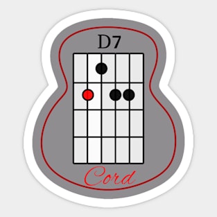 D7 Cord Sticker